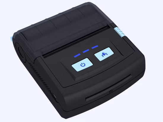 80mm Portable Mobile Handheld Thermal Receipt Printer with Interface USB/Bluetooth