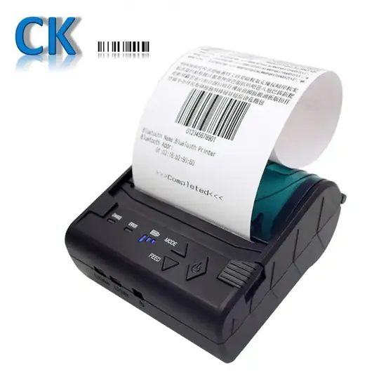 Portable 58mm Bluetooth Multi-Language Takeaway Mini Thermal Receipt Printer