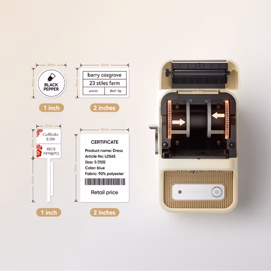 Niimbot B21 Easy Operated Smart Machine Thermal Shipping Label Printer