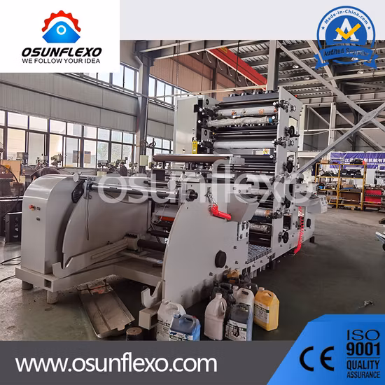 High Quality Stack Flexo Printing Press Flexo Label Printing Machinery Paper Cups Paper Bags Flexo Printing Machine Label Printer
